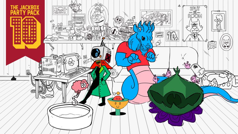 Dietro le scene del Party Pack 10: Art Edition!