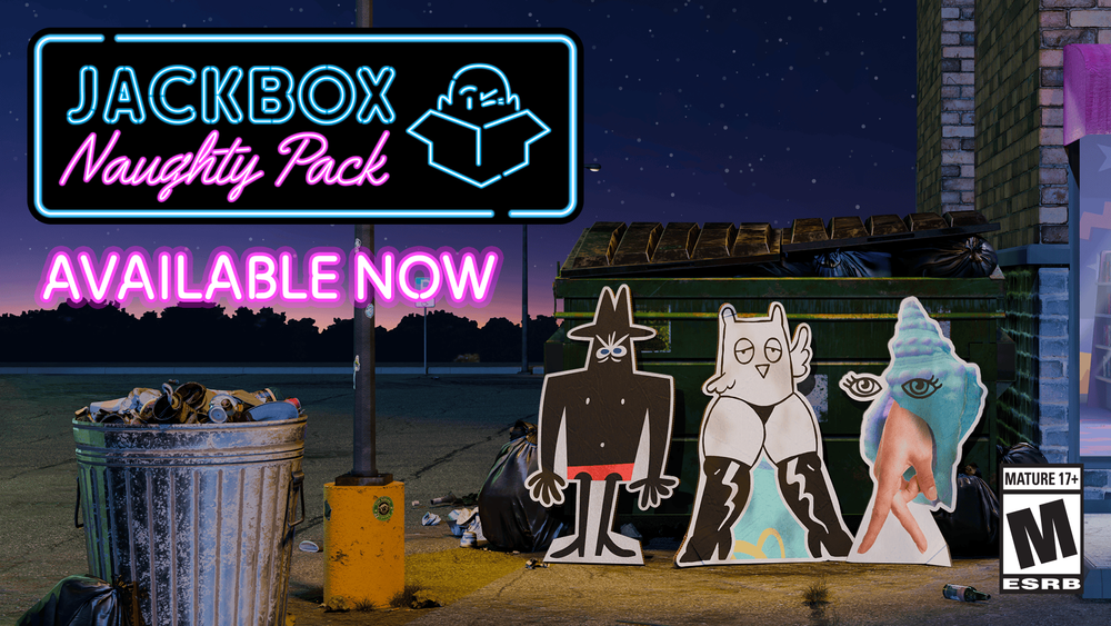 Il Jackbox Naughty Pack è ora disponibile sulle principali piattaforme di gioco!