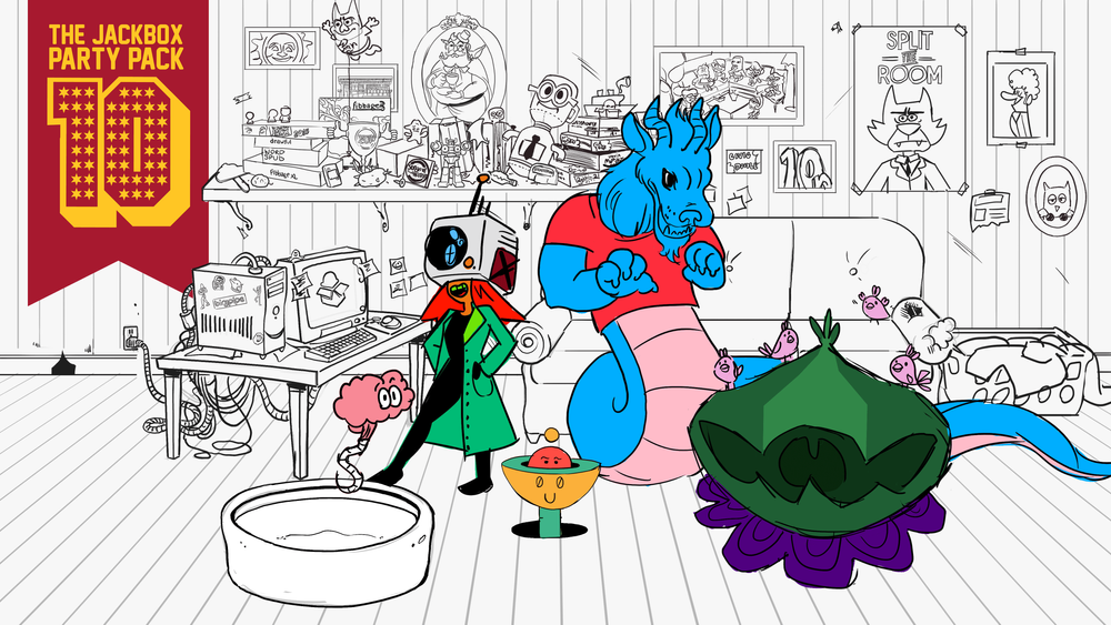 Dietro le scene del Party Pack 10: Art Edition!